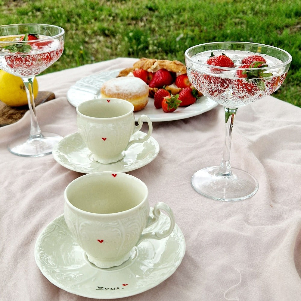 Poklon Set solja za dvoje, ceski porcelan